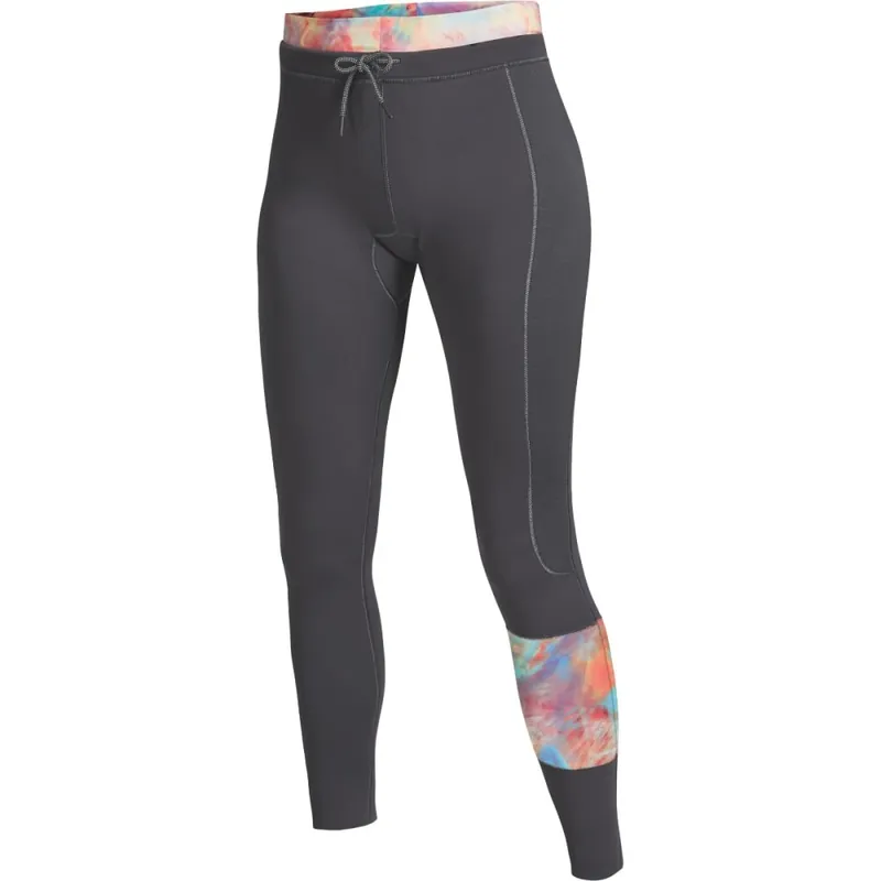 Mystic Lunar SUP Womens Neo Pants L/S 2/2mm Dark Grey L (40) Sonderaktion