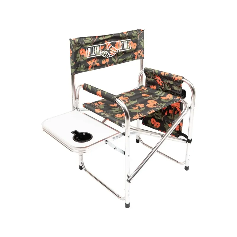 Markenware Poler Adventure Chair Orchid Floral Black