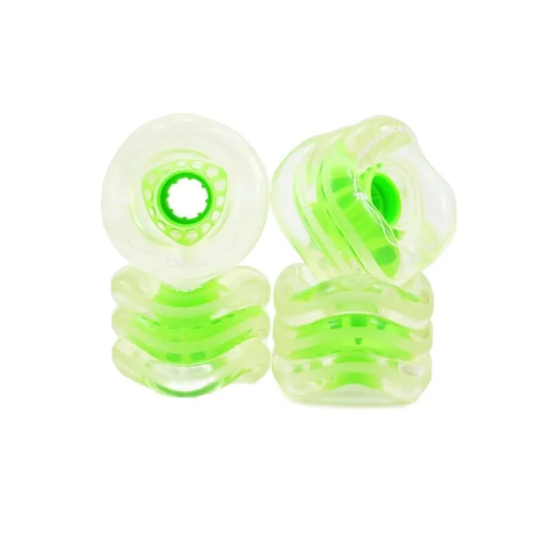 Top-Angebot Shark Wheels CALIFORNIA ROLL (4er Set) 60mm/ 78a Clear Green Core