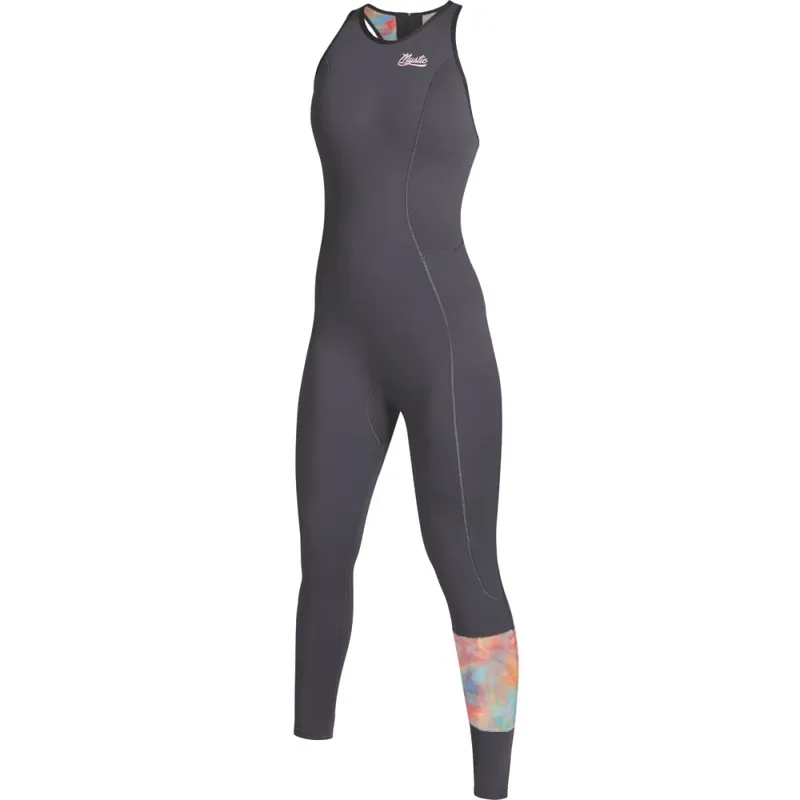 Beliebt Mystic Lunar Long John 2/2mm Bzip Women SUP Wear Dark Grey M