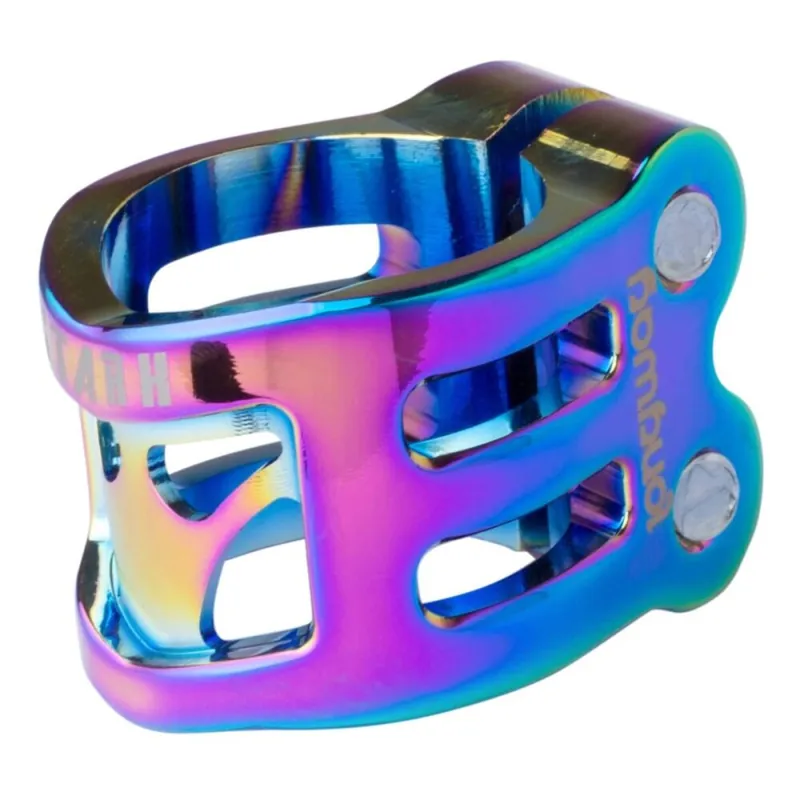 Longway Stark Stunt Scooter Clamp Neo Chrome Beliebt
