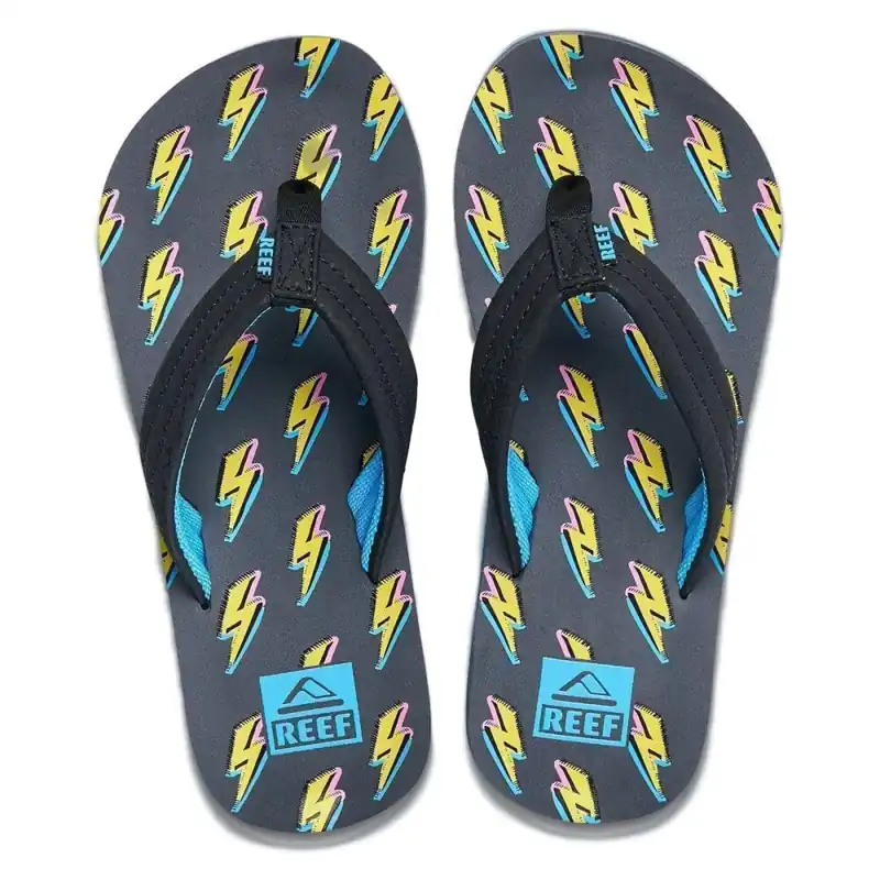 Ausverkauf reef Kids Ahi Zehentrenner Bolt Up 6/7 - 37/38