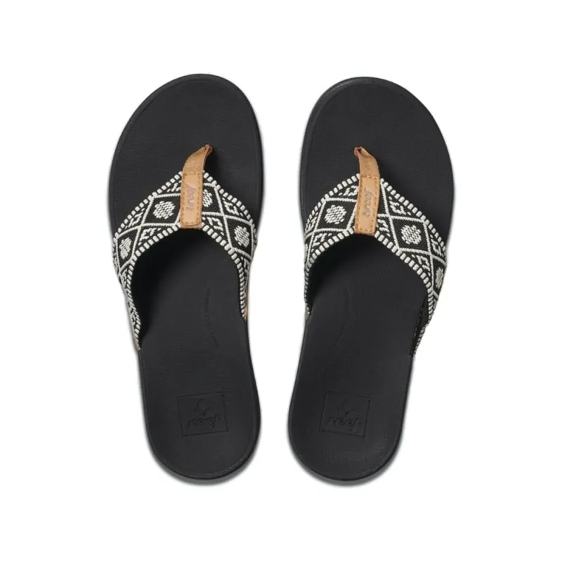 reef Ortho Woven Zehentrenner Balck/White US 8 (39) Top-Preis
