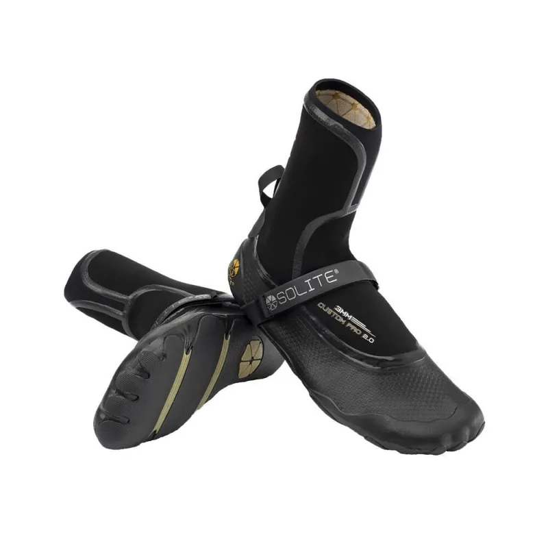 Direkt Vom Hersteller Solite 3mm Custom Pro 2.0 anpassbarer Neoprenschuh Black Gum