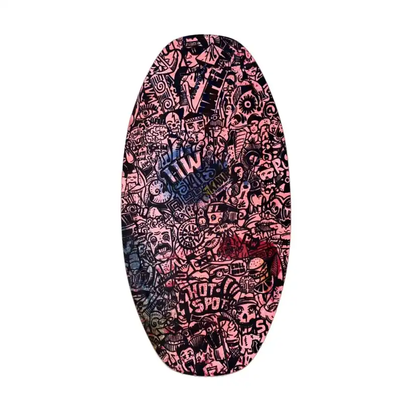 Markenprodukt HW-Shapes Freestyle Skimboard V2 95 Urban Spray Pink