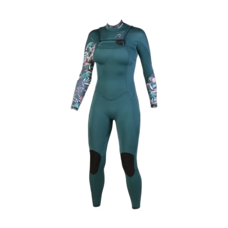 Soöruz Divine 4/3 Oysterprene FZ Frauen Neoprenanzug Blue Duck 2022 XS (6) Beliebt