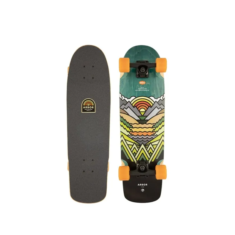 Arbor Cruiser Artist Pilsner Multi 8,25"Longboard Komplettboard Nur Heute