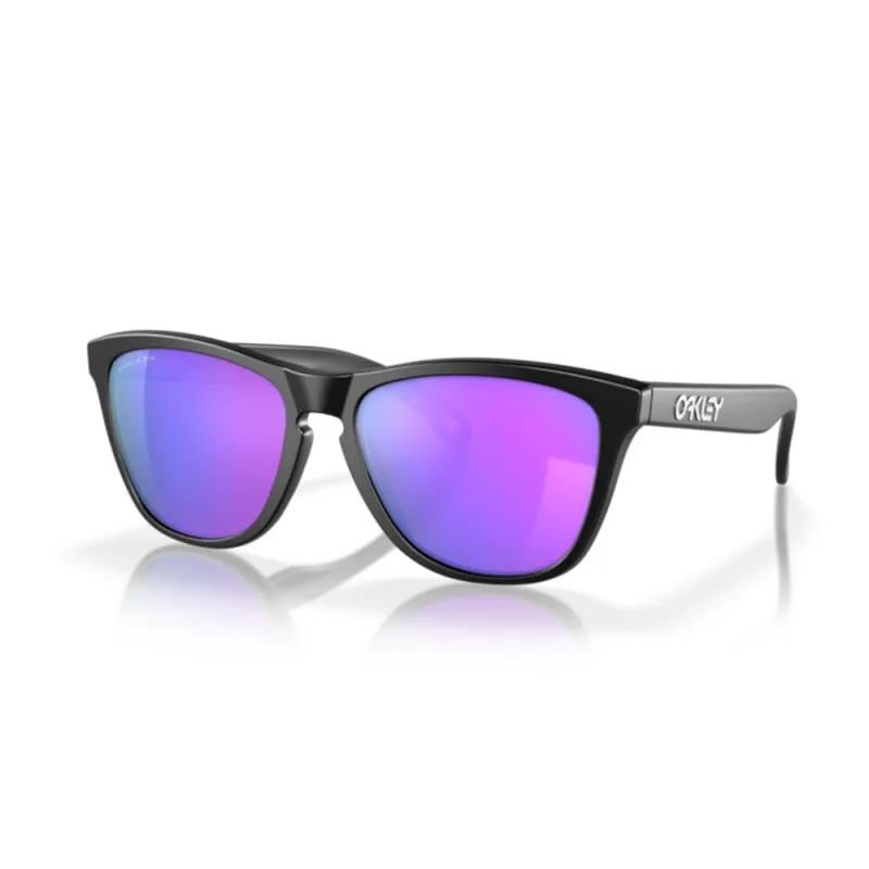 Oakley Frogskins Sonnenbrille Matte Black Prizm Violet Angebot