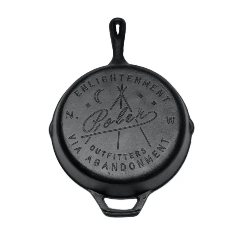 Zertifiziert Poler Cast Iron Skillet Eisenpfanne