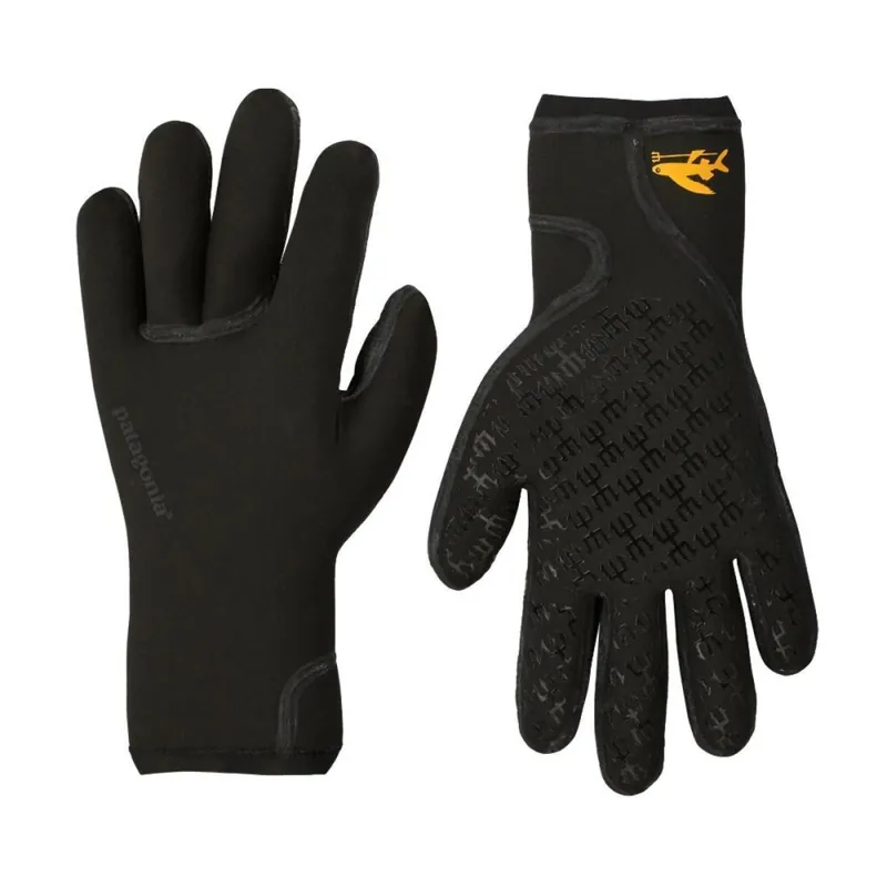 Heißes Angebot Patagonia R3 Yulex Gloves Neohandschuhe Black L
