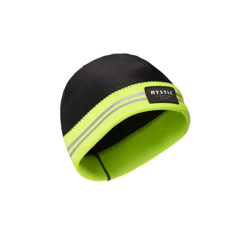 Preisknaller Mystic Neopren Beanie Reflective Neoprenmütze Flash Yellow