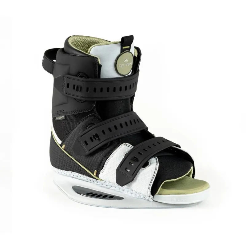 Solange Der Vorrat Reicht Slingshot Option Boot Open Toe Wakeboard & Kite Bindung 2023 L/XL US11+