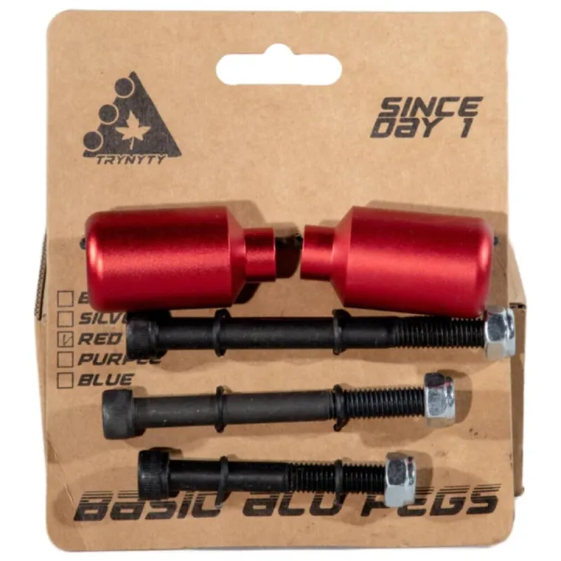 Angebot Trynyty Stunt Scooter Pegs Rot