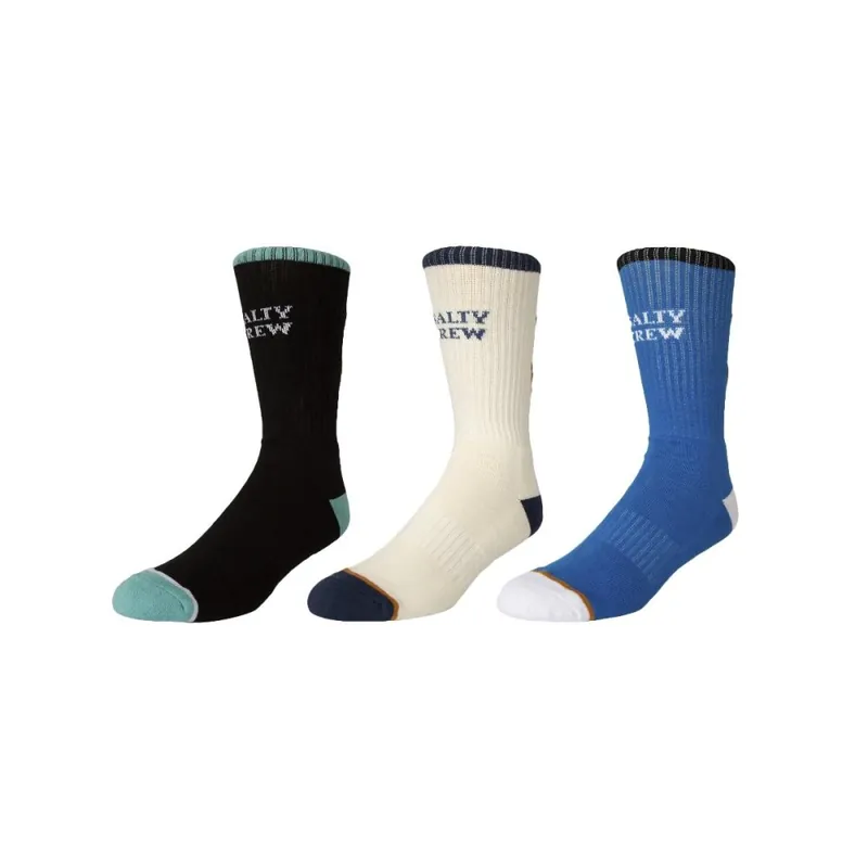 Highlight Salty Crew Tailed 3 Pack Socks 2