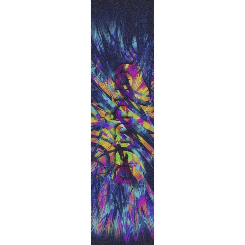 Knallerangebot Longway Printed Stunt Scooter Griptape (Neon Ribbons)