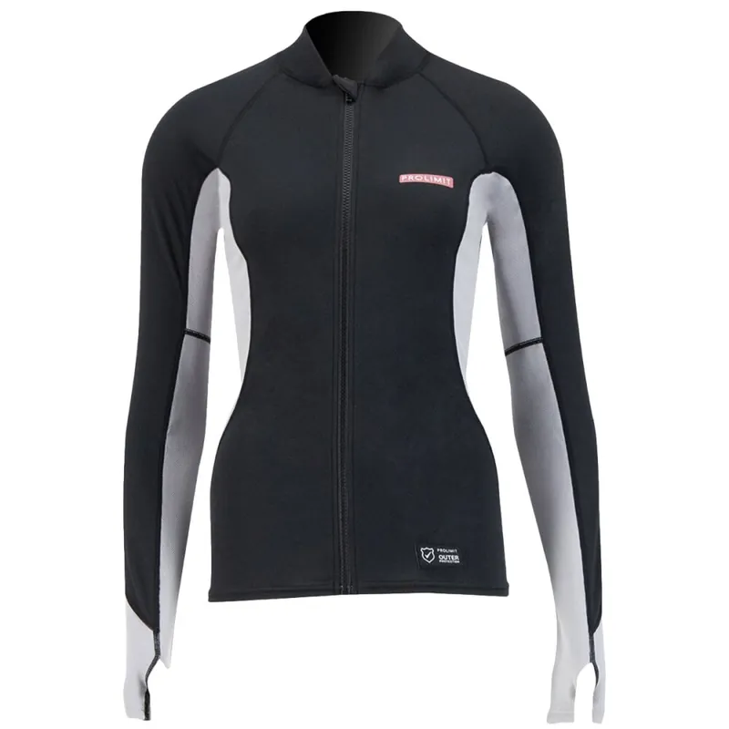 Prolimit Wmns SUP PG Top Quick Dry BK/Gr Neu