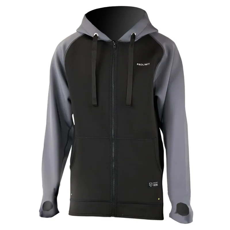 Prolimit SUP Neoprene Zipped Hoody Gr/BK XXL Must-Have