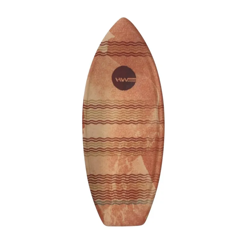 Versand Am Gleichen Tag HW-Shapes Ultimate Wave Red Waves Skimboard