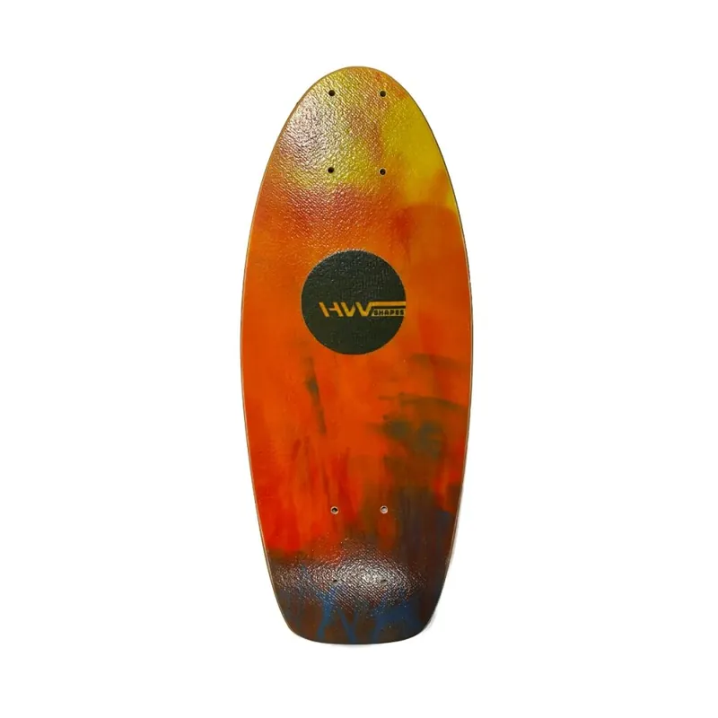 HW-Shapes MINI CRUISER CHUBBY Deck Epoxy Art Orange Top-Seller