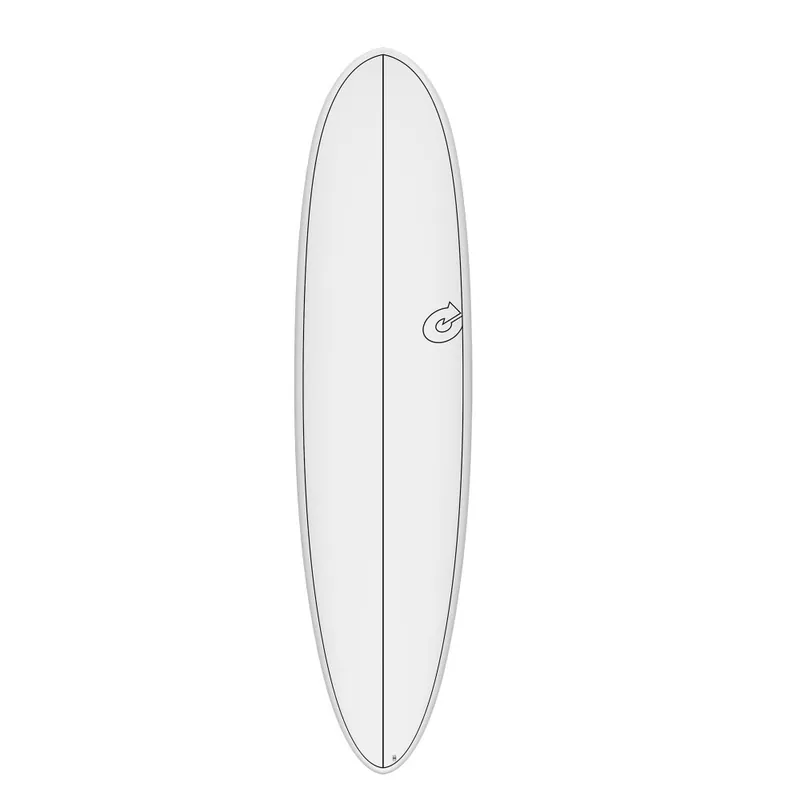 Surfboard TORQ TEC-HD M2.0 7.2 Weiss Pinline Wochenendangebot