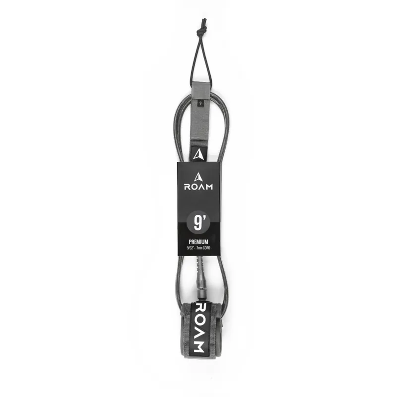 Top-Seller ROAM Surfboard Leash Premium 9.0 Grau