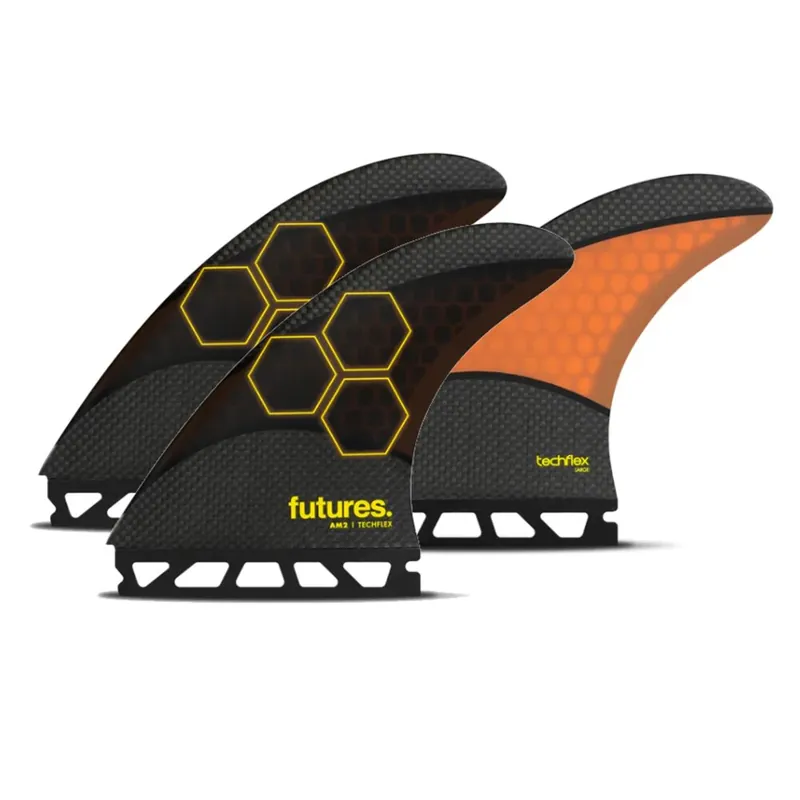 FUTURES Thruster Fin Set AM2 Al Merrick Techflex Sichere Zahlung
