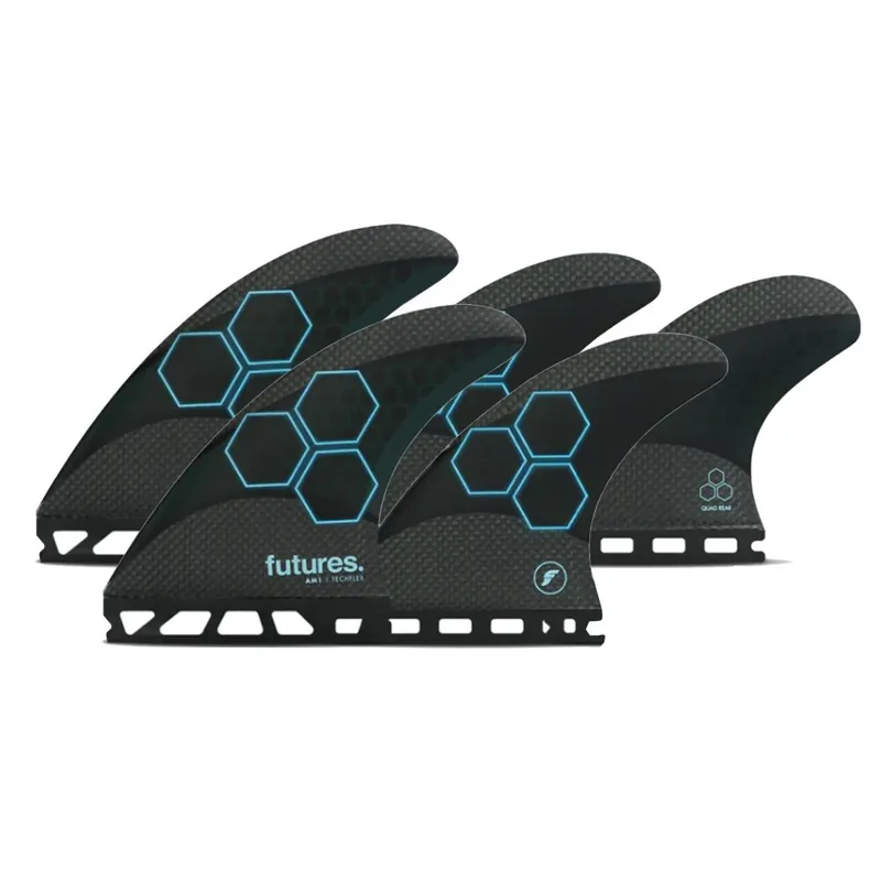 FUTURES Quad Thruster 5 Fin Set AM1 Techflex Preisknaller