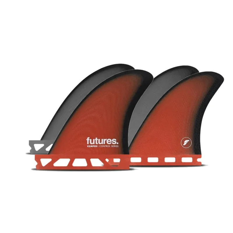 FUTURES Quad 4 Fin Set Billy Kemper Fiberglass Preisreduziert