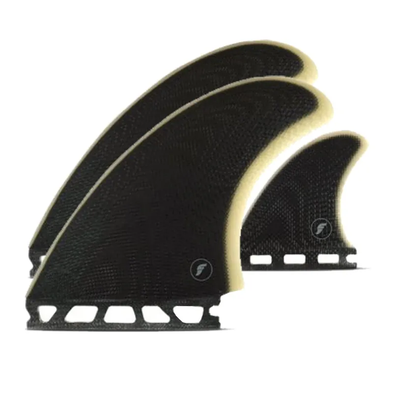 Heißes Angebot FUTURES Twin +1 Tri Fin Set Pukas Fiberglass