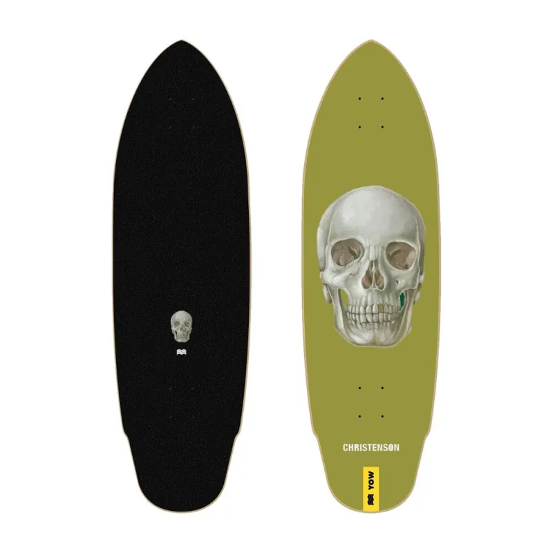 Yow x Christenson Lane Splitter 34" Surfskate Deck Abverkauf