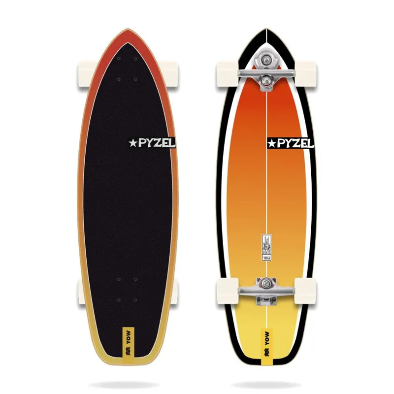 Yow x Pyzel Ghost 33.5" Surfskate Komplettboard Begrenztes Angebot
