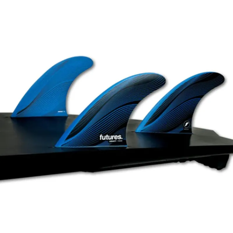 Echt FUTURES Thruster Fin Set R6 Legacy Rake M