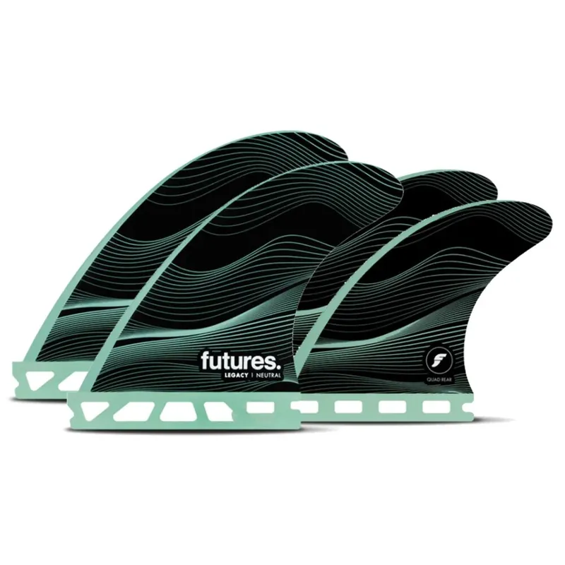 FUTURES Quad Fin Set F4 Honeycomb Legacy Neutral S Abverkauf