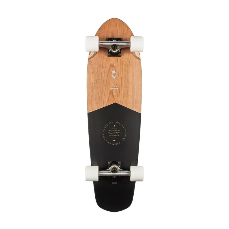 Neuheit Globe Big Blazer 32" Longboard Komplettboard Black Cherry