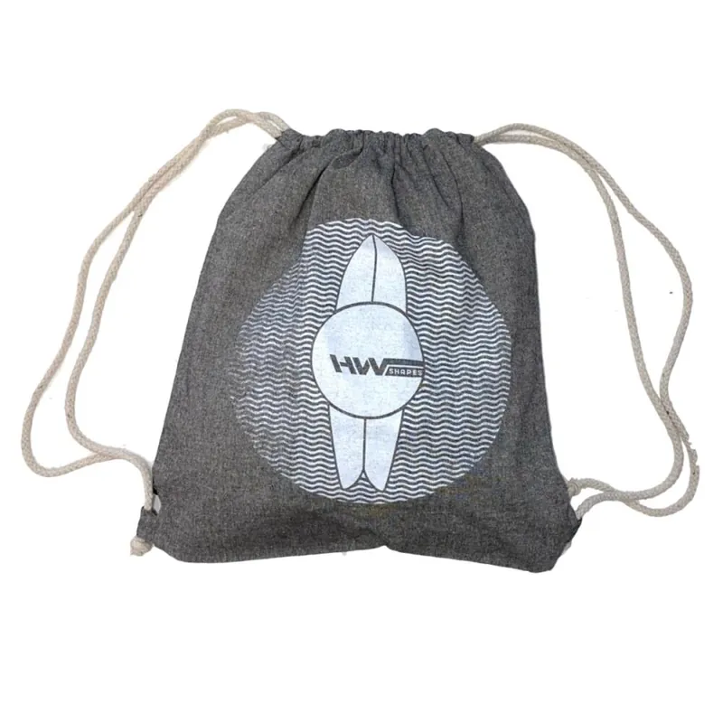 HW-Shapes Baumwoll Rucksack Sportbeutel Grey Meistverkauft