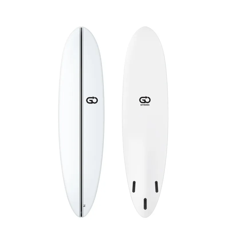 GO Softboard 7.6 Surf Range Soft Top Surfboard Nur Heute