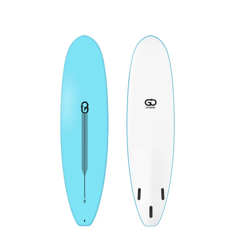 GO Softboard 6.8 Surf Range Soft Top Surfboard Direktkauf