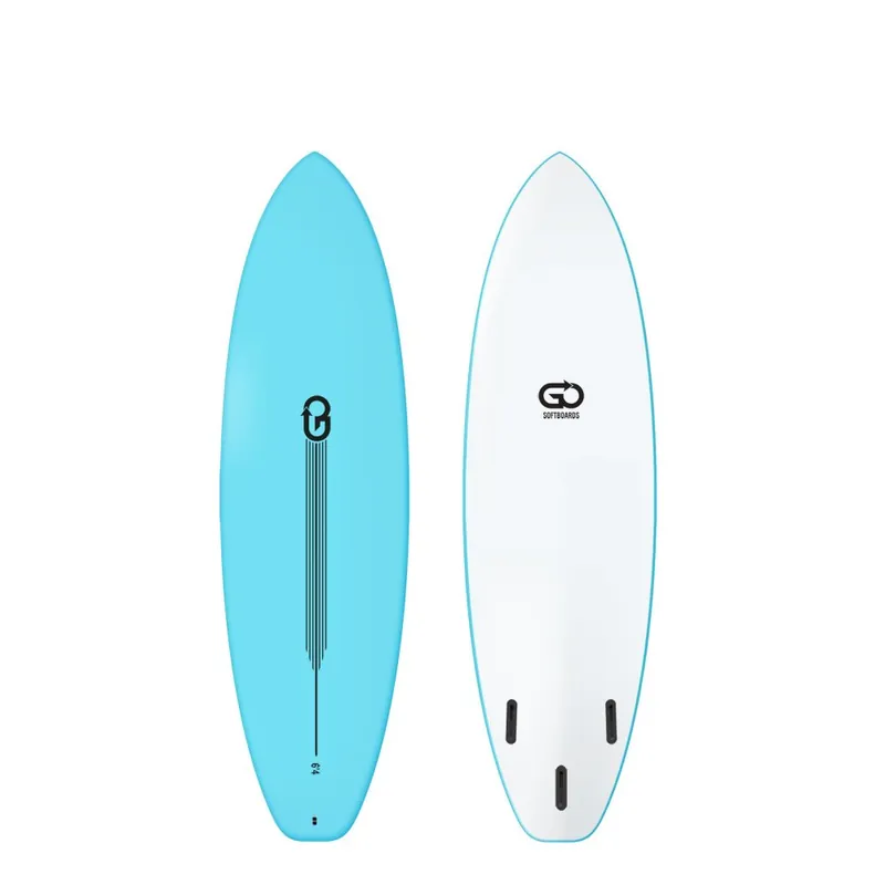 GO Softboard 6.4 Surf Range Soft Top Surfboard Abverkauf