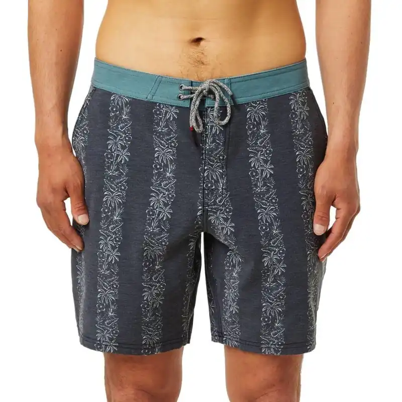 Sofort Bestellen Katin Kokomo Stripe Hybrid Trunk Boardshort Black Wash