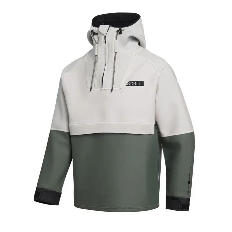 Solange Der Vorrat Reicht Mystic Fury Neoprenhoody 3/2mm Dark olive L