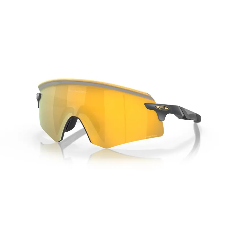 Oakley Encoder Strike Vented Sonnenbrille Matte Carbon Prizm 24k Bestpreis
