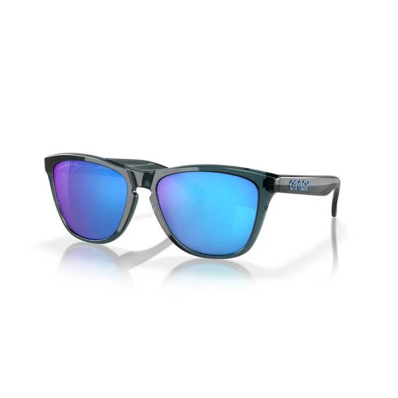 Oakley Frogskins Sonnenbrille Crystal Black Prizm Sapphire Irid Polar Solange Der Vorrat Reicht