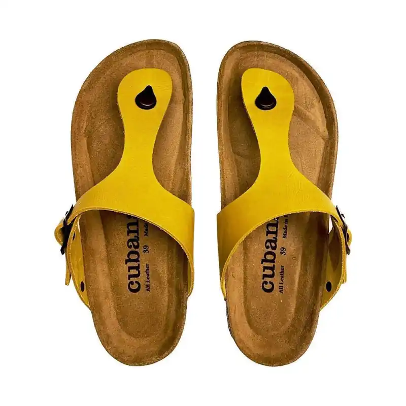Cubanas Comp 120 Zehentrenner All Yellow Top-Angebot
