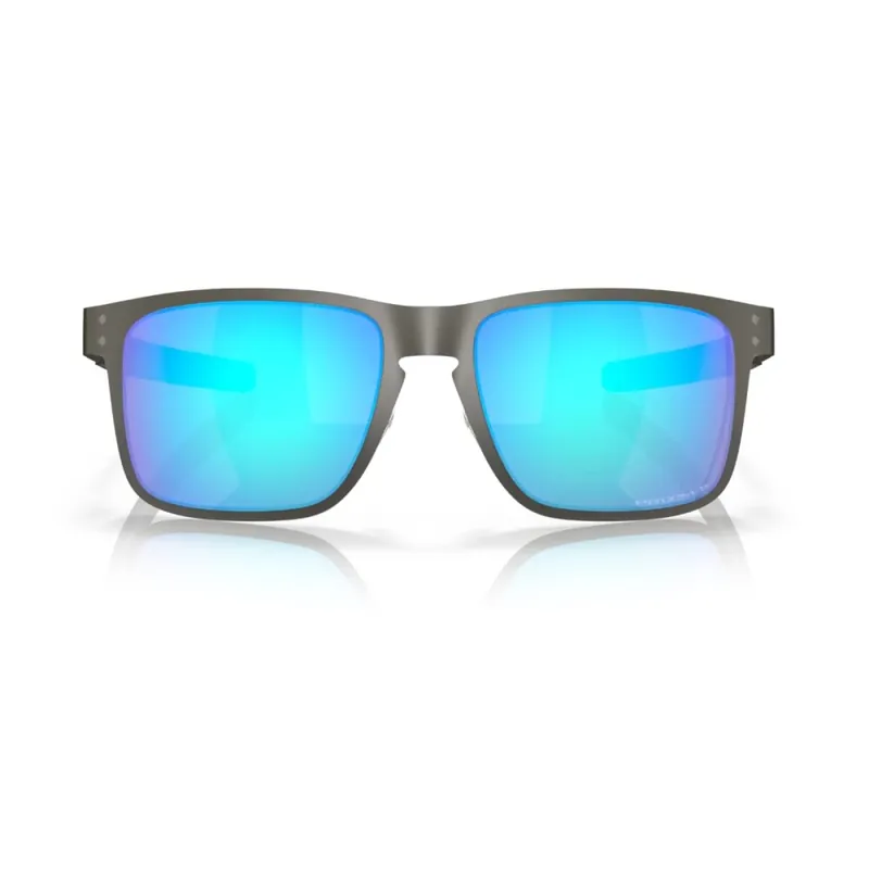 Zertifiziert Oakley HOLBROOK Sonnenbrille Matte Gunmetal Prizm Sappphir Polarize