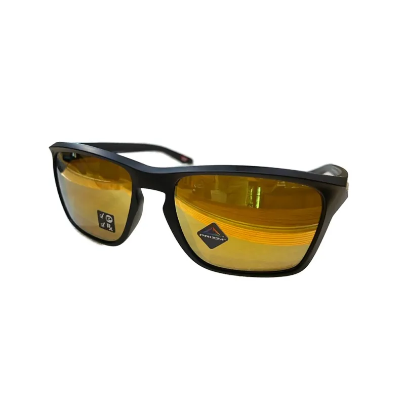 Bestpreis Oakley Sylas Sonnenbrille Matte Black Prizm 24K Polarized