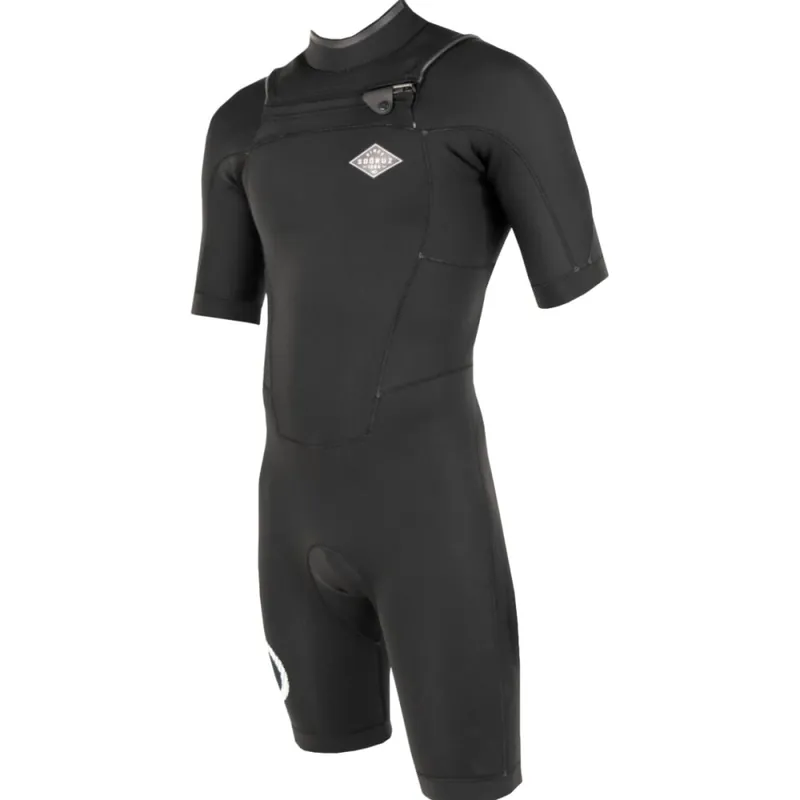Soöruz Shorty Fighter Frontzip 2/2mm Black XL (54) Direkt Vom Hersteller