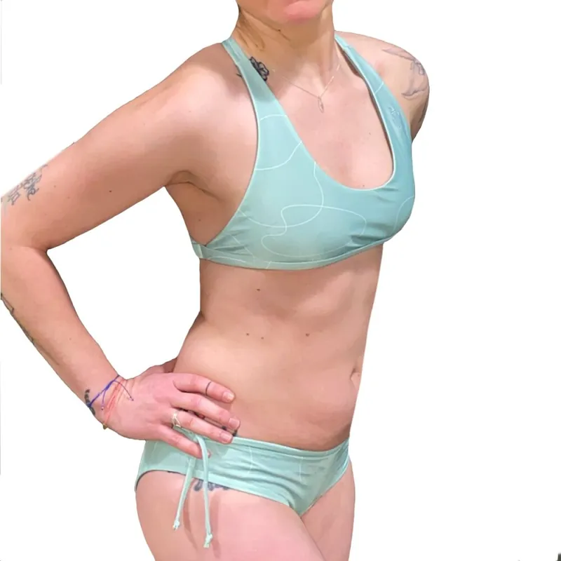 Neu Im Sortiment Zealous Braided Surf Bikini Basic Bottoms Flow M(B)