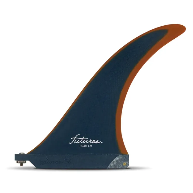 Günstig FUTURES Single Fin Tiller 8.0 Fiberglass US base