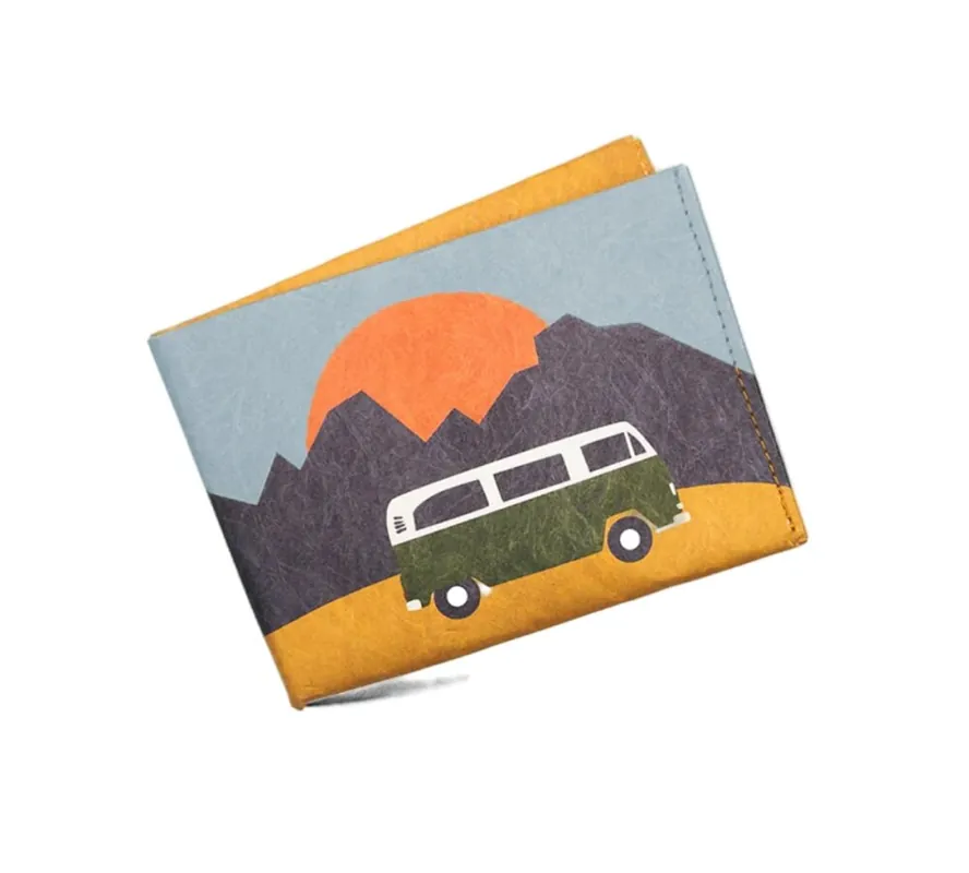 Ausverkauf Paprcuts Portemonnaie RFID Secure Vanlife Roadtyping Koop