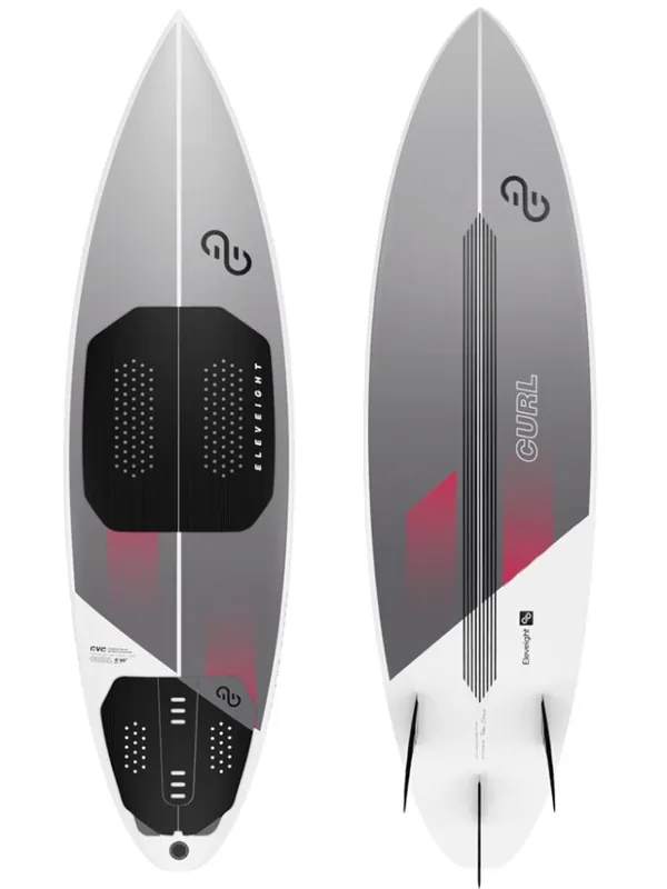 Eleveight Curl Performance V2 Series Wave Kiteboard 5‘7" / 5‘10" Highlight